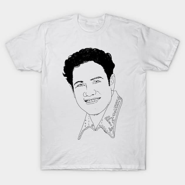 Lefty Frizzell T-Shirt by TheCosmicTradingPost